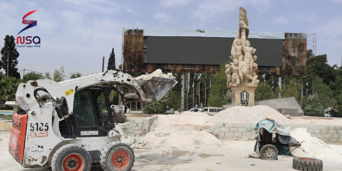 ترميم ساحة سعد الله الجابري