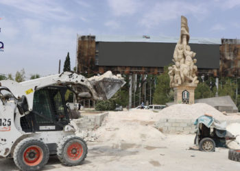 ترميم ساحة سعد الله الجابري