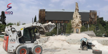 ترميم ساحة سعد الله الجابري