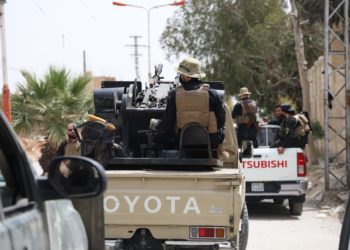 وحدات من إدارة الأمن العام في منطقة أشرفية صحنايا