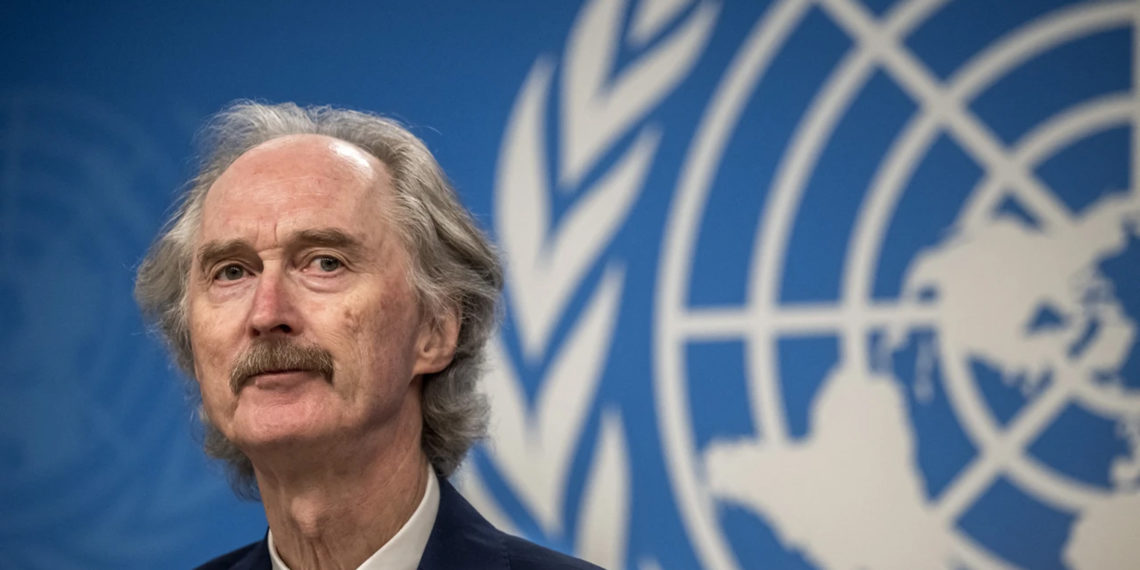 بيدرسن قلق من تصاعد العنف في سوريا