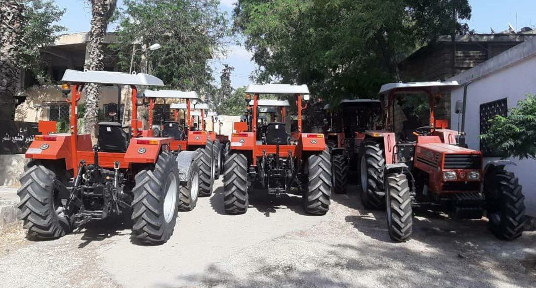 سوريا تتسلم معدات زراعية قطرية
