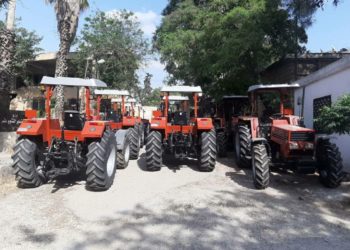 سوريا تتسلم معدات زراعية قطرية