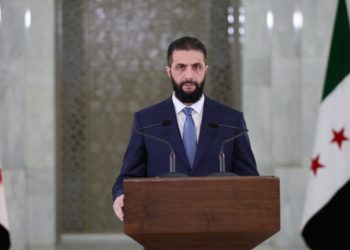 الرئيس السوري أحمد الشرع