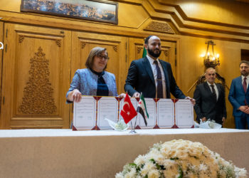 توقيع اتفاقية توأمة بين حلب وغازي عنتاب