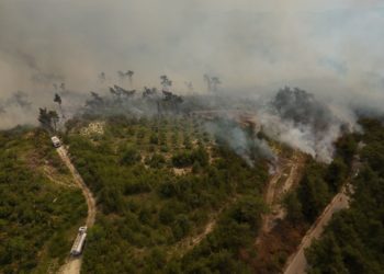 بعد طلب سوري رسمي.. تركيا ترسل مروحيات للمشاركة في إخماد حرائق جبل التركمان