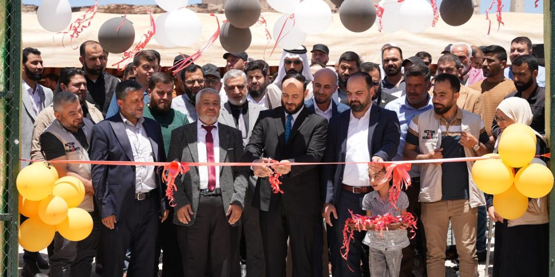 بعد قصفها من قبل النظام البائد.. إعادة تأهيل محطة مياه “الصناعة” في ريف حلب الغربي