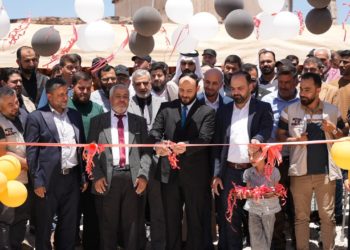 بعد قصفها من قبل النظام البائد.. إعادة تأهيل محطة مياه “الصناعة” في ريف حلب الغربي