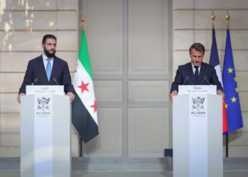 أبرز ما جاء في لقاء الرئيس الشرع وماكرون في فرنسا