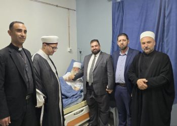 محافظ السويداء يزور شيخ العقل حمود الحناوي