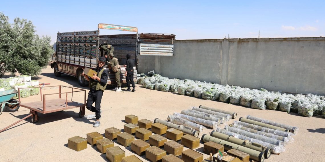 الأمن الداخلي في القصير يحبط عملية تهريب أسلحة إلى لبنان