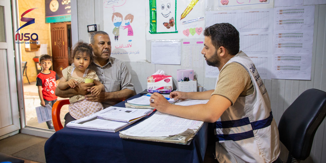 مشفى إخترين يقدم خدمة لقاح الأطفال ومتابعتها للعائدين من تركيا مجانًا