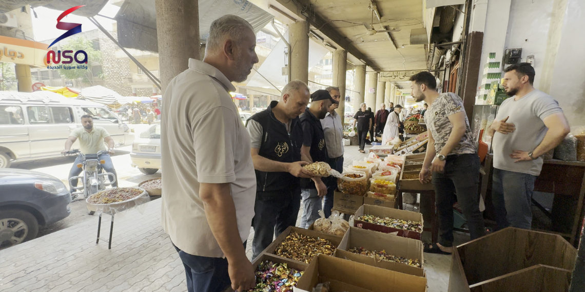“سوريا الجديدة” تواكب عمل مديرية التجارة الداخلية وحماية المستهلك في حماة
