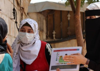 الهلال الأحمر القطري بالتعاون مع الأمم المتحدة يطلق مشروع “التغذية العلاجية” في شمال غربي سوريا