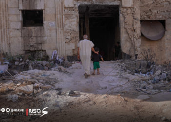 من ريف حلب إلى مبنى مدمر.. “سوريا الجديدة” تسلط الضوء على قصة نازح مهدد بفقدان مأواه