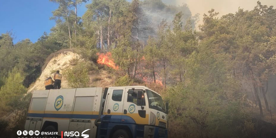 غرفة عمليات ميدانية لمكافحة حرائق اللاذقية.. وسوريا الجديدة ترصد التطورات ميدانيًا