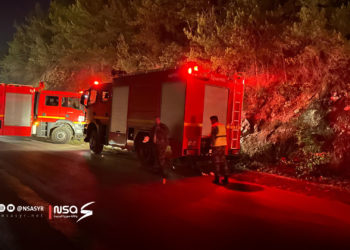 لليوم الثامن.. فرق الإطفاء تواجه ليلة عصيبة في “قسطل معاف” وجبل التركمان 