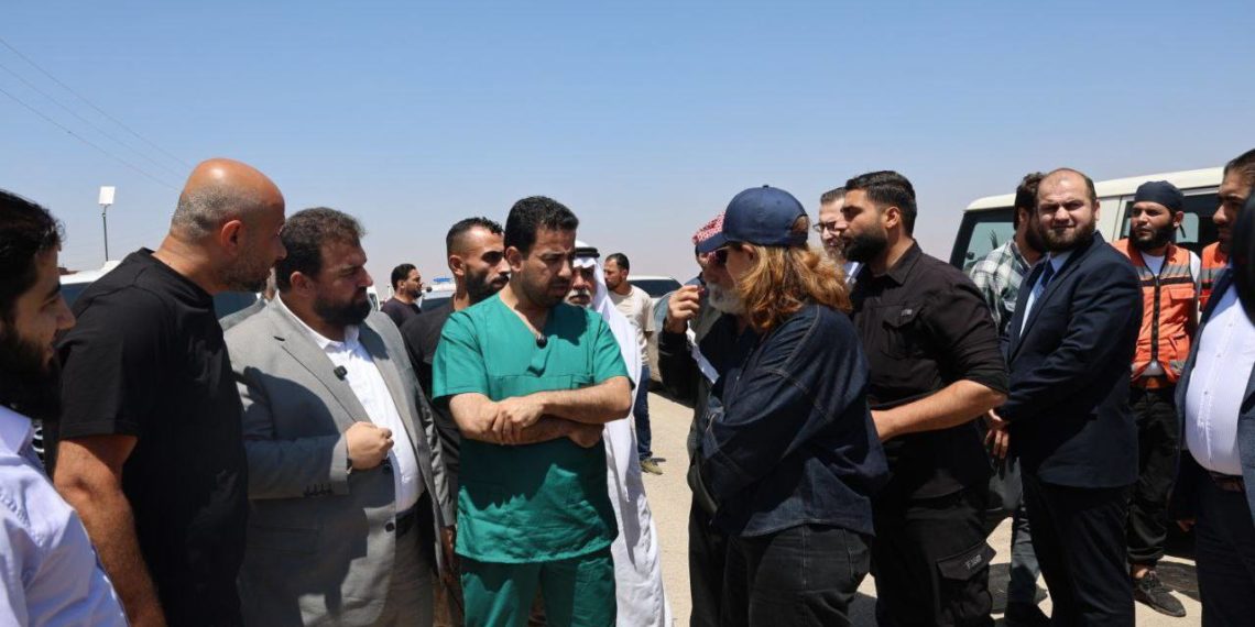 الهجري يرفض دخول وفد حكومي إلى السويداء برفقة القافلة الإنسانية