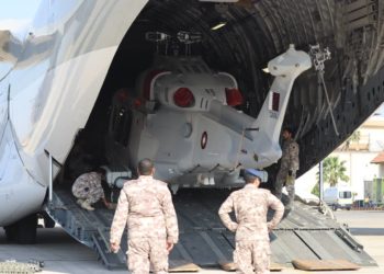 دعمًا لجهود إخماد حرائق اللاذقية.. مساعدات قطرية تصل مطار حلب