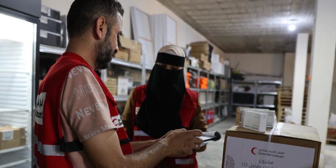 الهلال الأحمر القطري يطلق المرحلة الثانية من مشروع دعم مرضى السرطان في شمالي سوريا