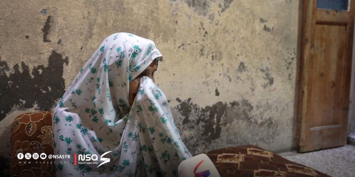 ضحية المرض والحرب.. أم ماهر تطلق صرخة عبر وكالة سوريا الجديدة