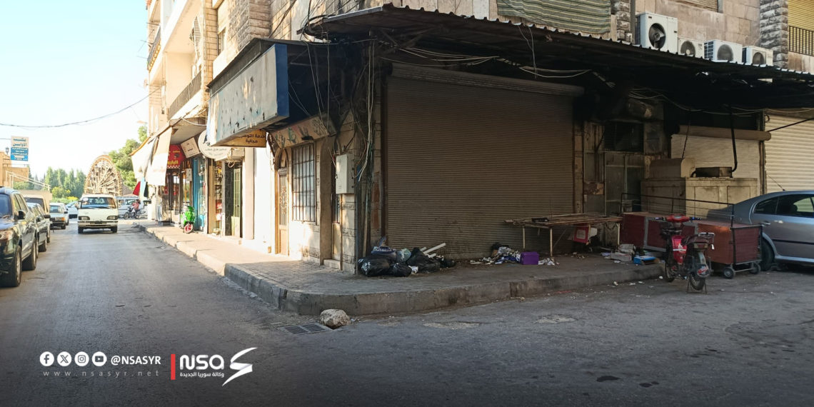 نفايات في “ساحة العقارات” خلف جامعة حماة.. مناشدات عبر “سوريا الجديدة” بتدخل عاجل