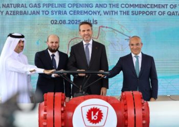 تنفيذًا لاتفاقية الغاز.. بدء تصدير الغاز الأذري إلى سوريا عبر تركيا