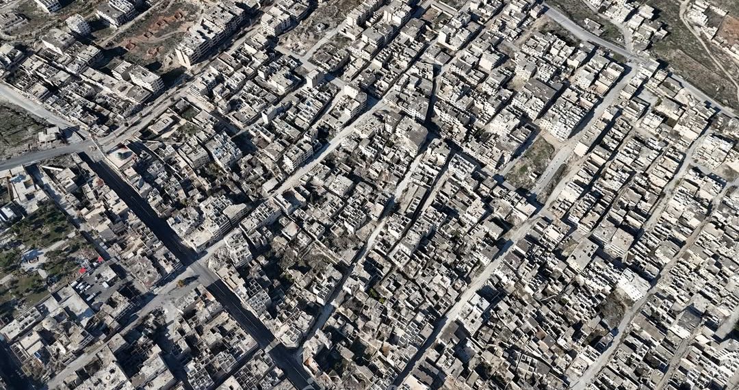 الدمار في معرة النعمان