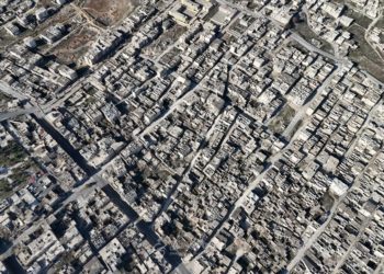 الدمار في معرة النعمان