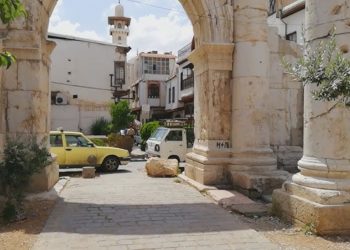 باب شرقي، أحد أبواب دمشق السبعة يقف منذ العصر الروماني على الجهة الشرقية للمدينة