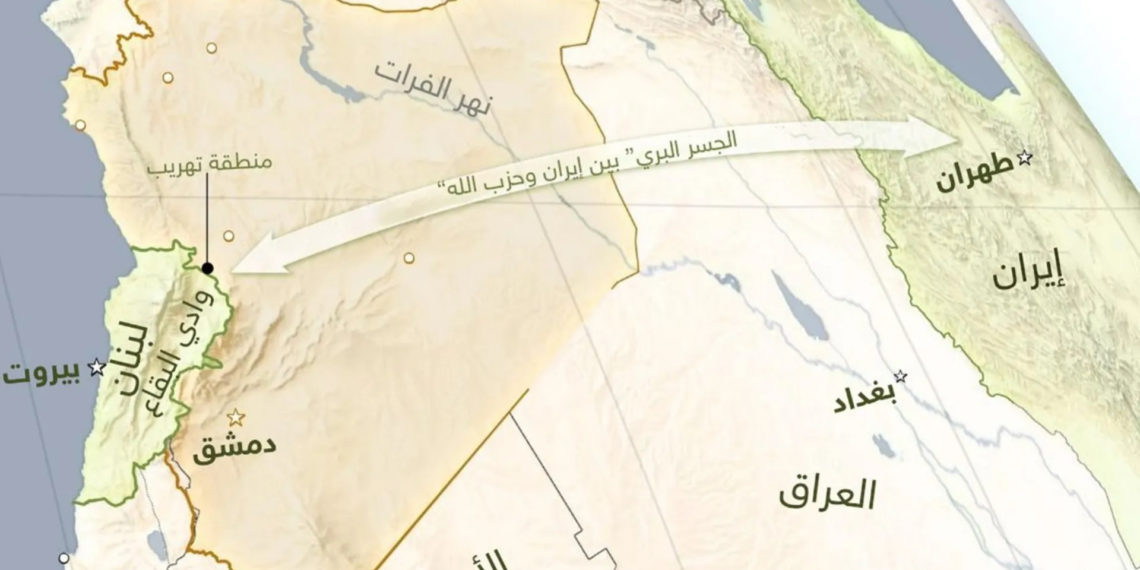 إيران تُنشئ شبكة تهريب في سوريا