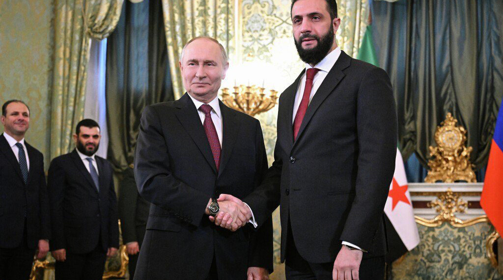 الأولى بعد سقوط الأسد.. الرئيس الشرع يزور موسكو ويلتقي بوتين