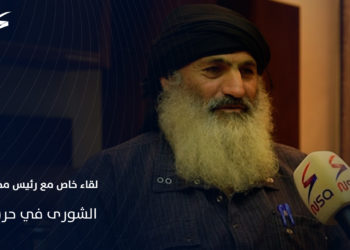 لقاء مع الشيخ أبو علي القعقاع رئيس مجلس الشورى في حرستا بريف دمشق