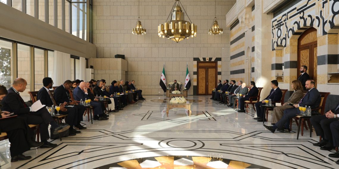 زيارة تاريخية لممثلي مجلس الأمن إلى دمشق