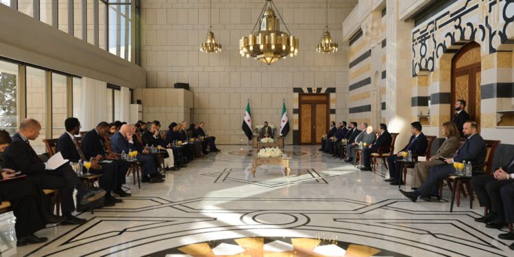 زيارة تاريخية لممثلي مجلس الأمن إلى دمشق
