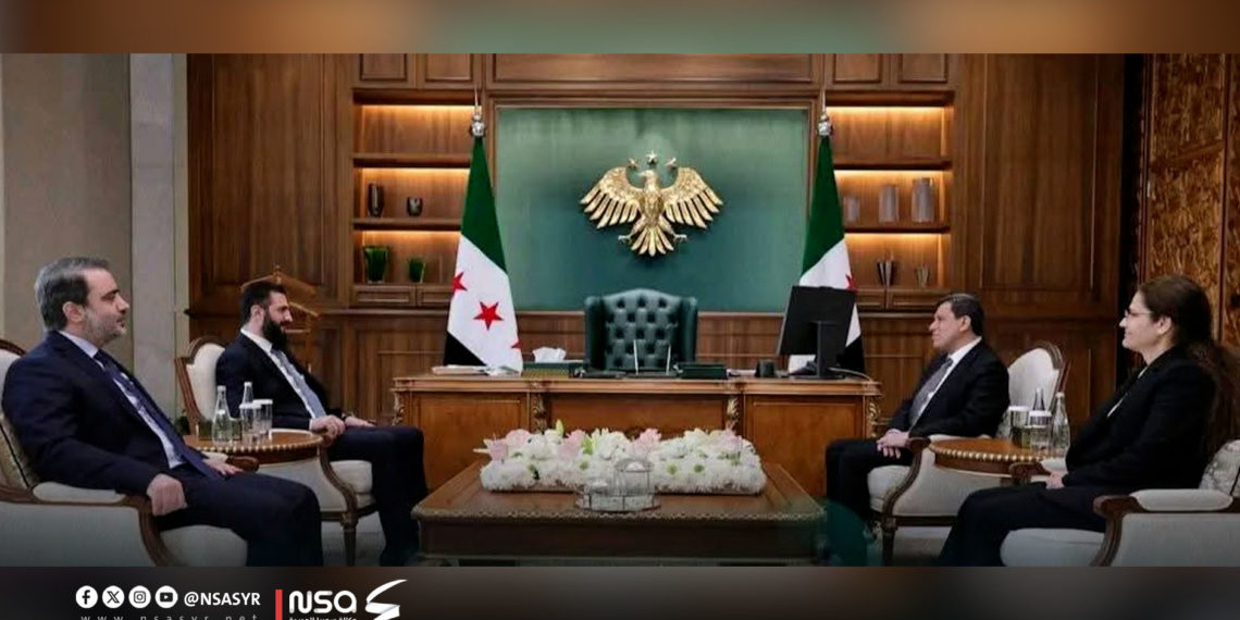 لبحث دمج قسد.. الرئيس أحمد الشرع يستقبل مظلوم عبدي وإلهام أحمد في دمشق