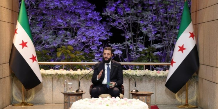 الرئيس الشرع: ترسيم الحدود مع لبنان ليس أولوية حاليًا